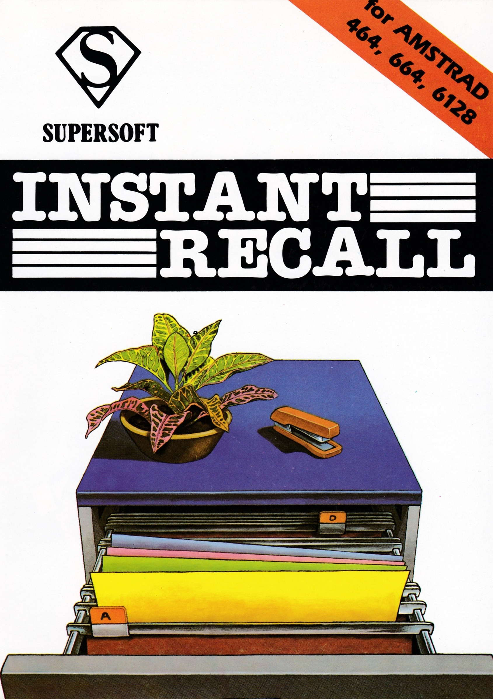 screenshot of the Amstrad CPC game Instant Recall by GameBase CPC