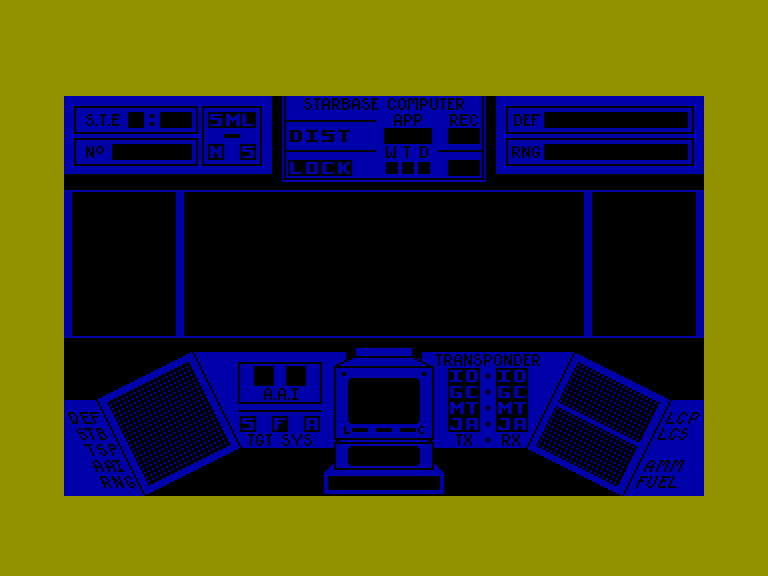 screenshot of the Amstrad CPC game Interdictor pilot by GameBase CPC