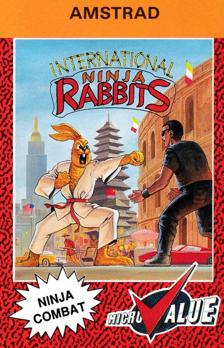 cover of the Amstrad CPC game International Ninja Rabbits  by GameBase CPC