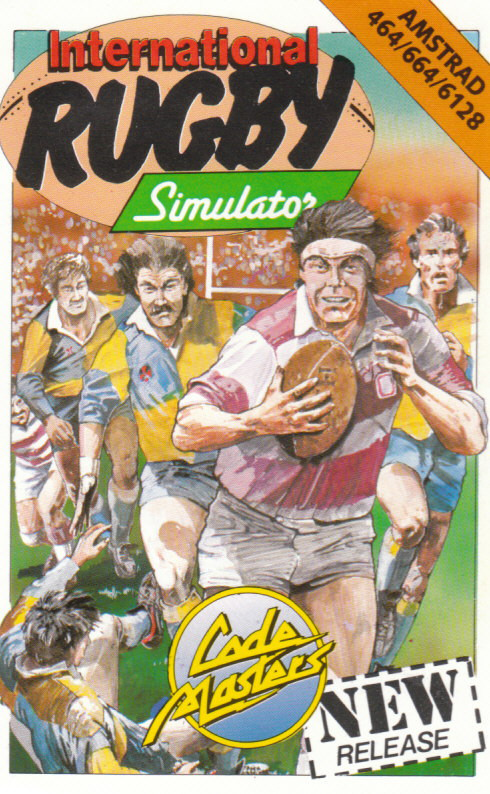 screenshot of the Amstrad CPC game International rugby simulator by GameBase CPC