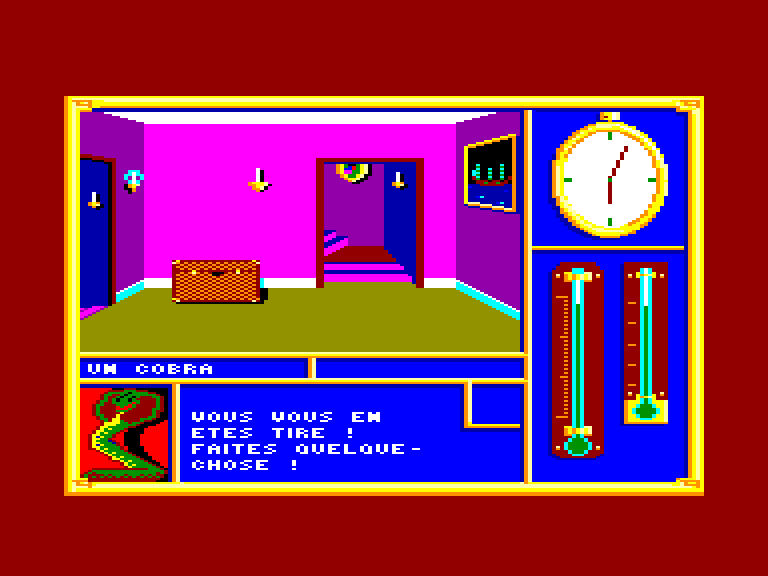 screenshot of the Amstrad CPC game Invitation by GameBase CPC