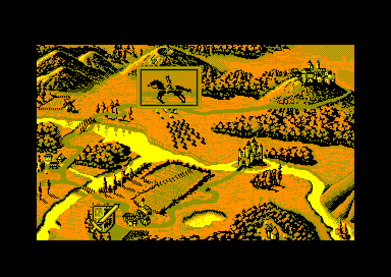 screenshot of the Amstrad CPC game Iron Lord by GameBase CPC