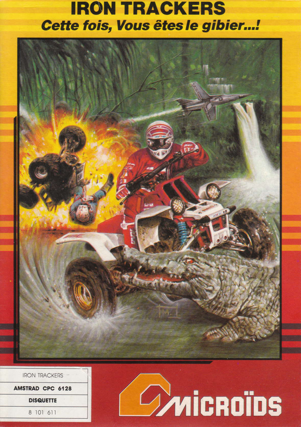 screenshot of the Amstrad CPC game Iron trackers by GameBase CPC