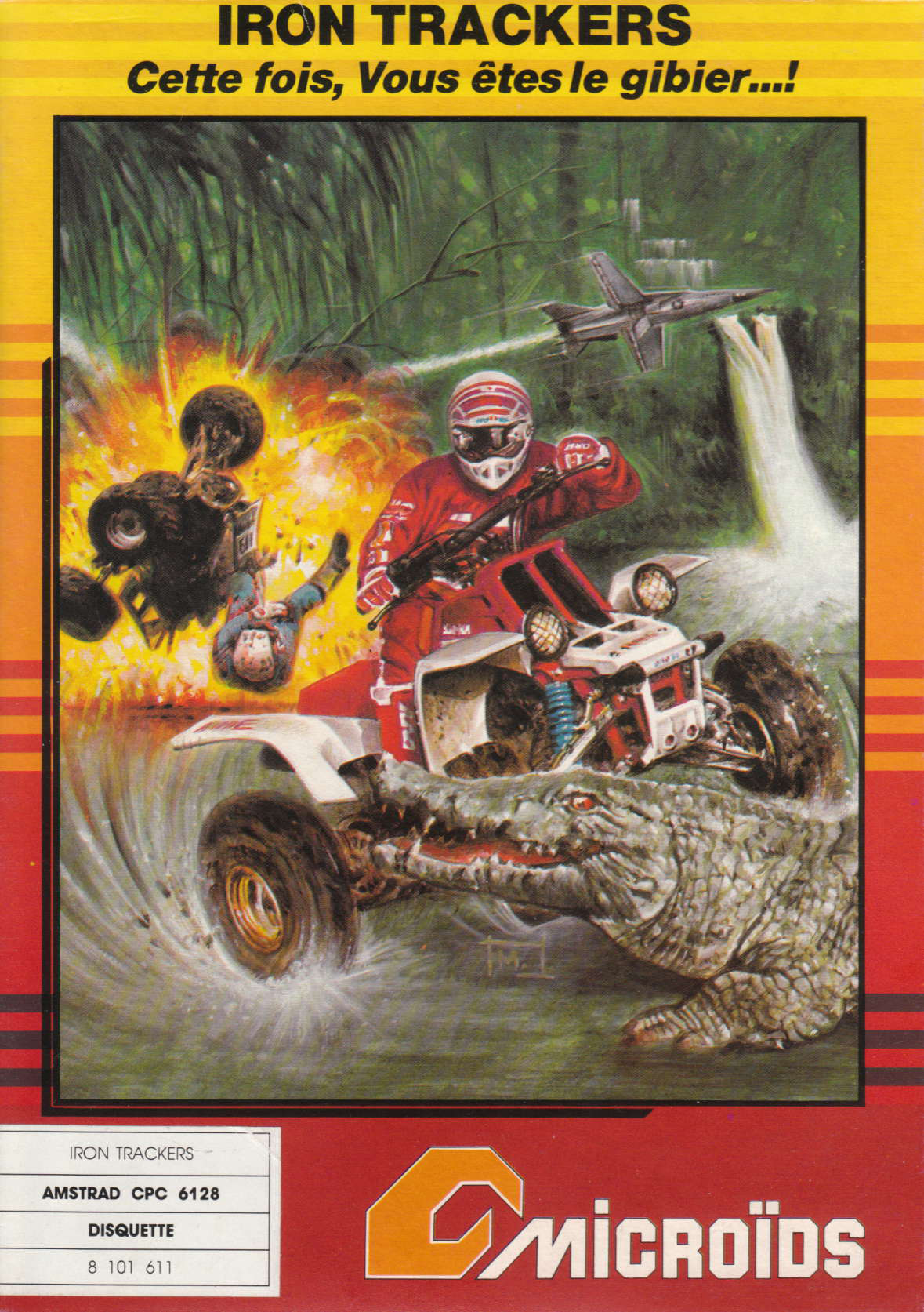 cover of the Amstrad CPC game Iron Trackers  by GameBase CPC