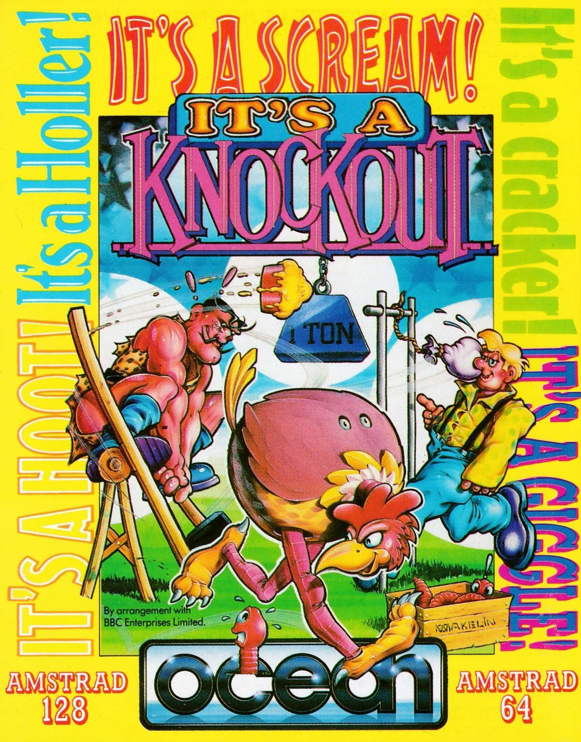 screenshot of the Amstrad CPC game It's a Knockout by GameBase CPC