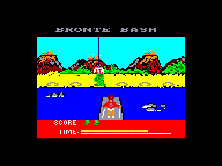 screenshot of the Amstrad CPC game It's a Knockout by GameBase CPC