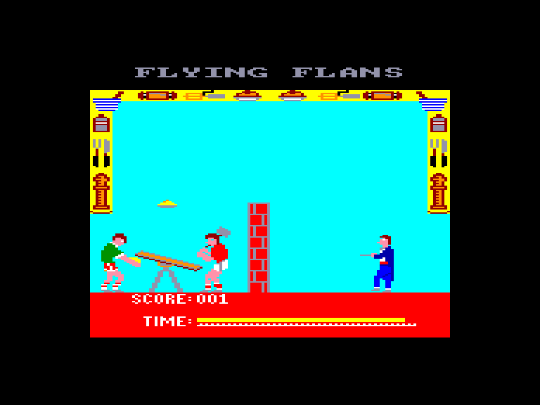 screenshot of the Amstrad CPC game It's a Knockout by GameBase CPC