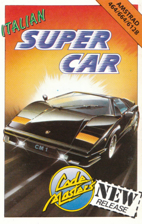 screenshot of the Amstrad CPC game Italian supercar by GameBase CPC