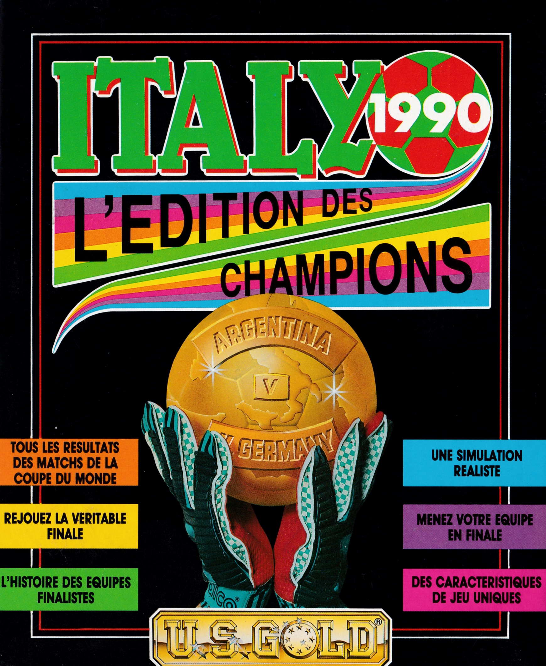cover of the Amstrad CPC game Italy 1990 - Winners Edition  by GameBase CPC