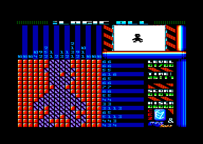 screenshot of the Amstrad CPC game ILogicAll by GameBase CPC