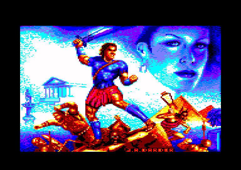 screenshot du jeu Amstrad CPC Jabato (el)