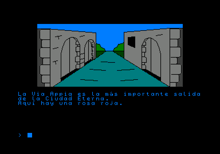 screenshot of the Amstrad CPC game Jabato (el) by GameBase CPC