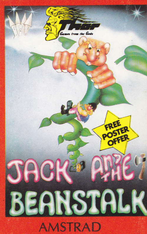 screenshot of the Amstrad CPC game Jack and the Beanstalk by GameBase CPC