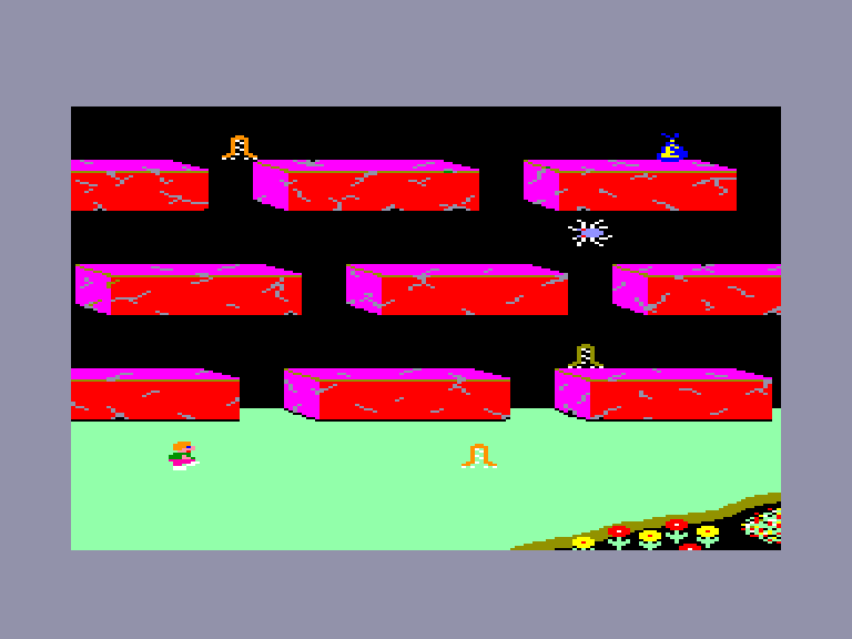 screenshot of the Amstrad CPC game Jack and the Beanstalk by GameBase CPC