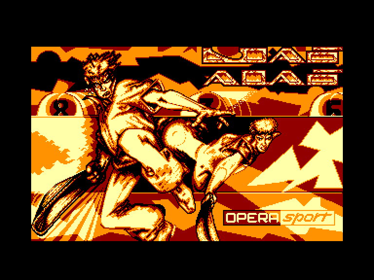 screenshot of the Amstrad CPC game Jai-Alai by GameBase CPC