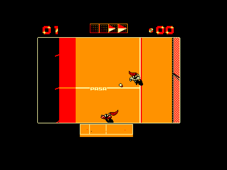 screenshot of the Amstrad CPC game Jai-alai by GameBase CPC