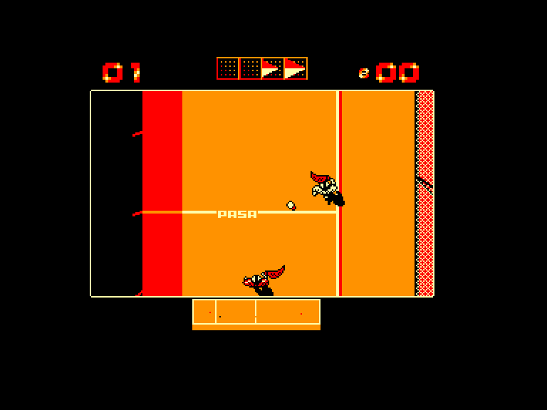 screenshot of the Amstrad CPC game Jai-Alai by GameBase CPC