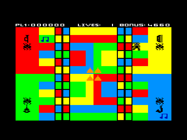 screenshot of the Amstrad CPC game Jammin by GameBase CPC