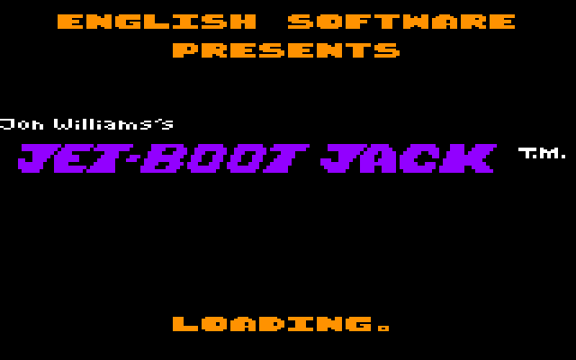 screenshot of the Amstrad CPC game Jet-Boot Jack by GameBase CPC