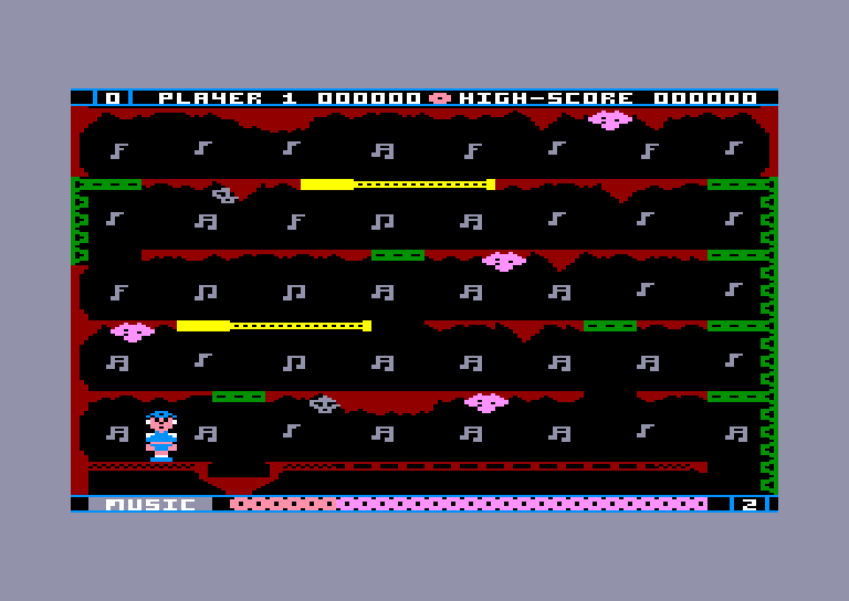 screenshot of the Amstrad CPC game Jet-Boot Jack by GameBase CPC