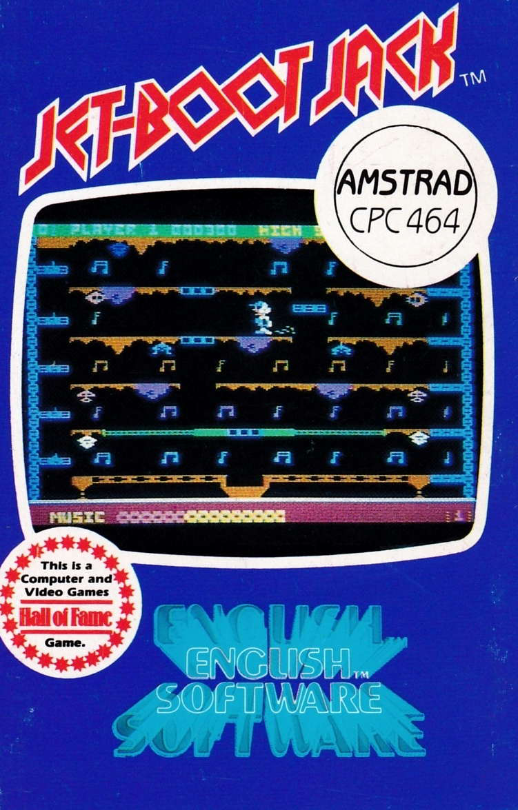 cover of the Amstrad CPC game Jet-Boot Jack  by GameBase CPC
