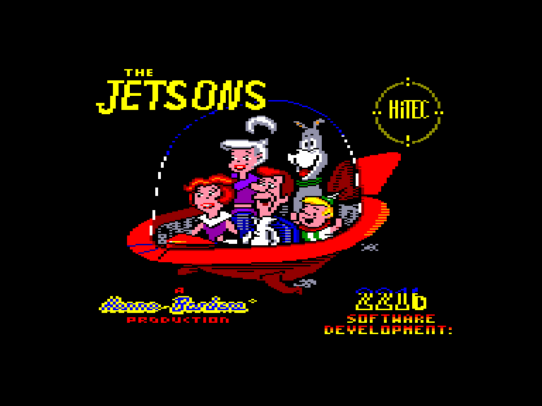 screenshot of the Amstrad CPC game Jetsons (the) by GameBase CPC