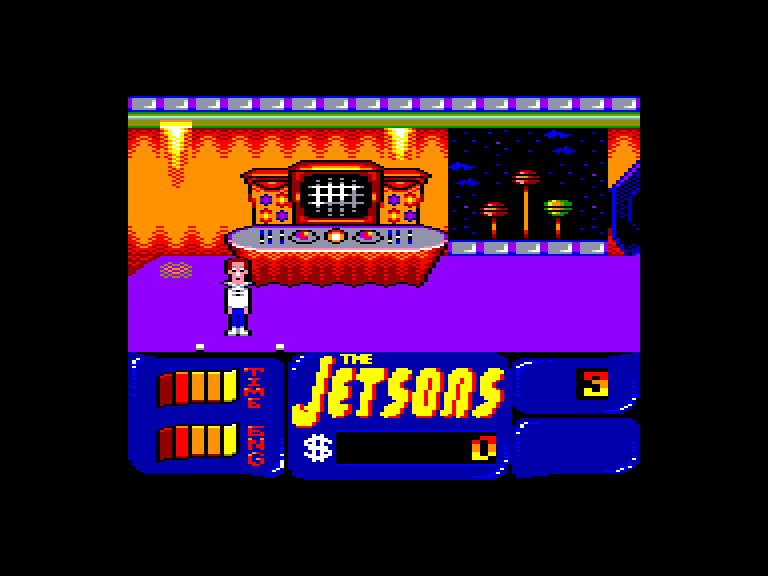 screenshot of the Amstrad CPC game Jetsons (the) by GameBase CPC