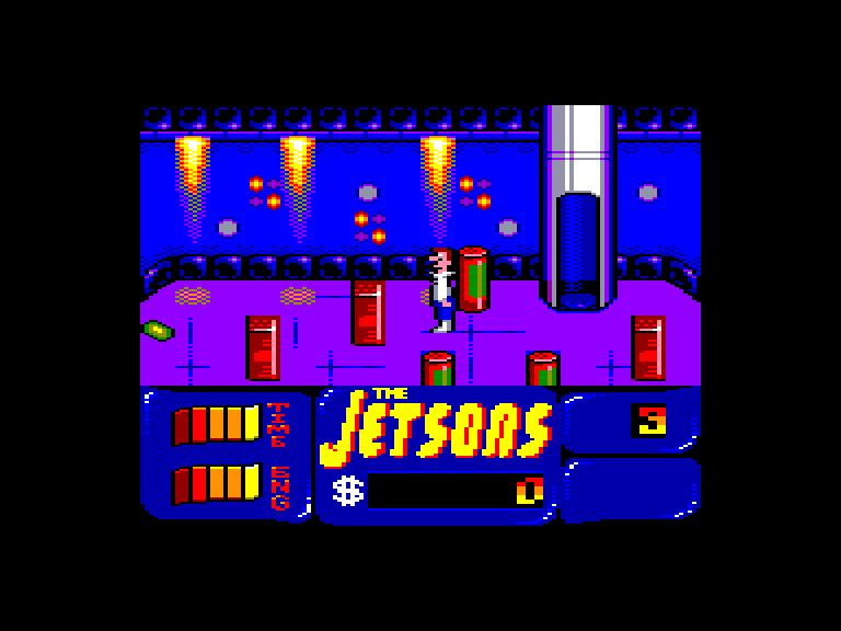 screenshot of the Amstrad CPC game Jetsons (the) by GameBase CPC