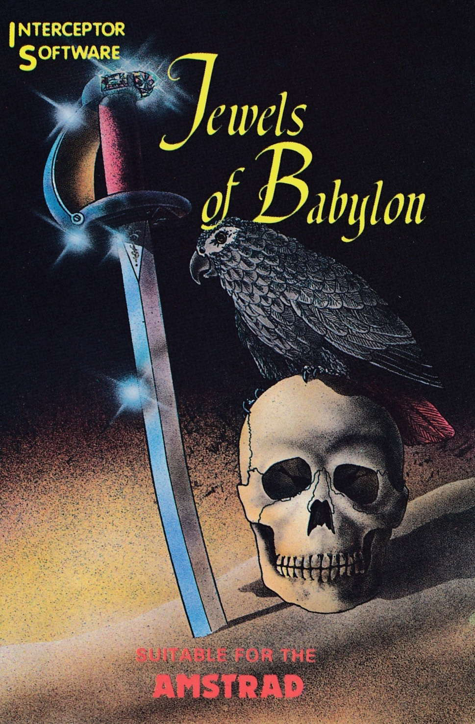 screenshot of the Amstrad CPC game Jewels of Babylon (the) by GameBase CPC