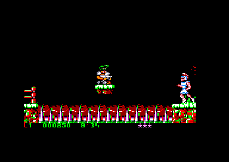 screenshot of the Amstrad CPC game Jim power by GameBase CPC
