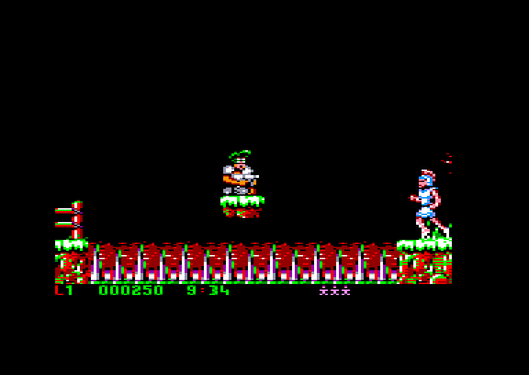 screenshot of the Amstrad CPC game Jim Power by GameBase CPC