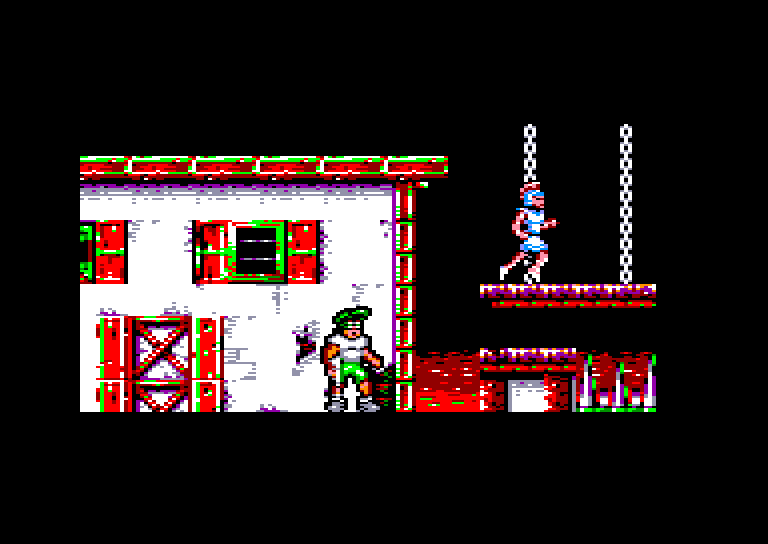 screenshot of the Amstrad CPC game Jim Power by GameBase CPC