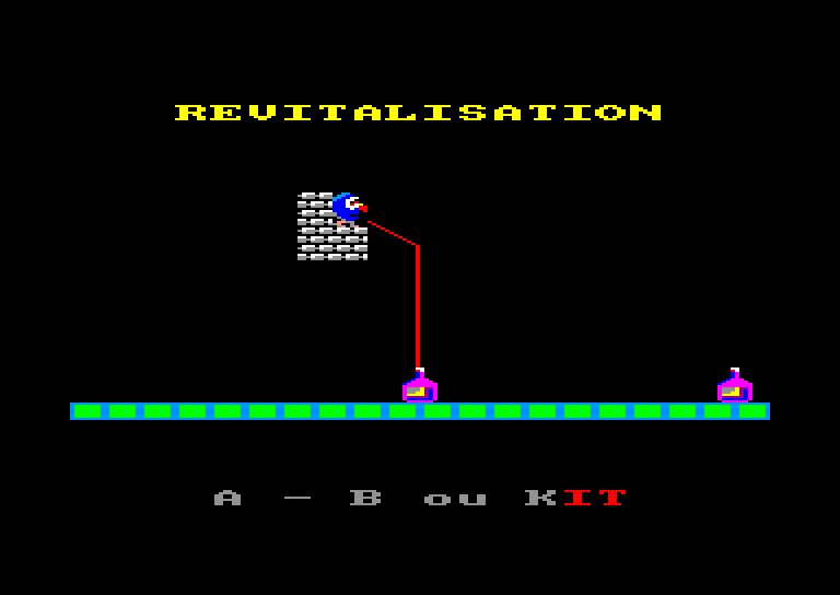 screenshot of the Amstrad CPC game Job lakbaz by GameBase CPC