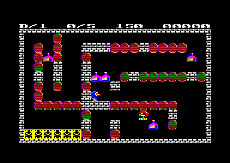 screenshot of the Amstrad CPC game Job lakbaz by GameBase CPC