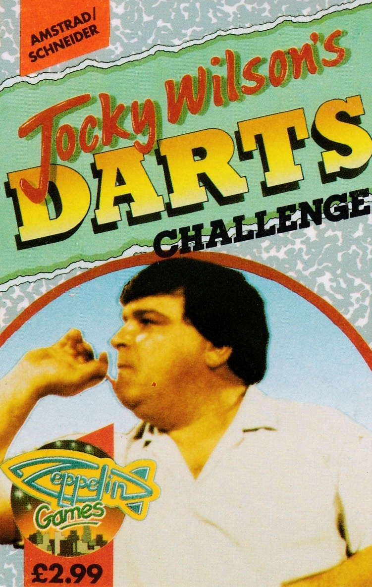 cover of the Amstrad CPC game Jocky Wilson's Darts Challenge  by GameBase CPC