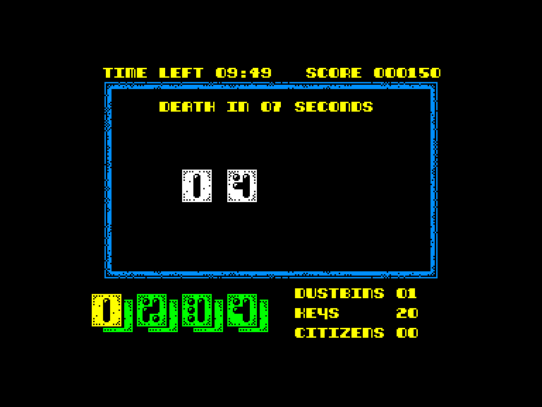 screenshot of the Amstrad CPC game Joe Blade II by GameBase CPC