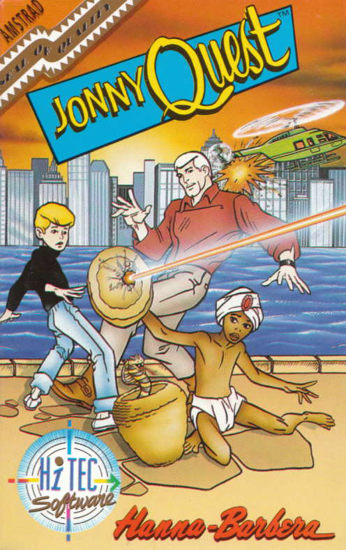 screenshot of the Amstrad CPC game Jonny quest by GameBase CPC