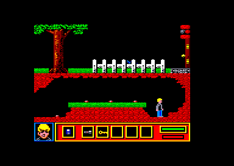 screenshot of the Amstrad CPC game Jonny quest by GameBase CPC