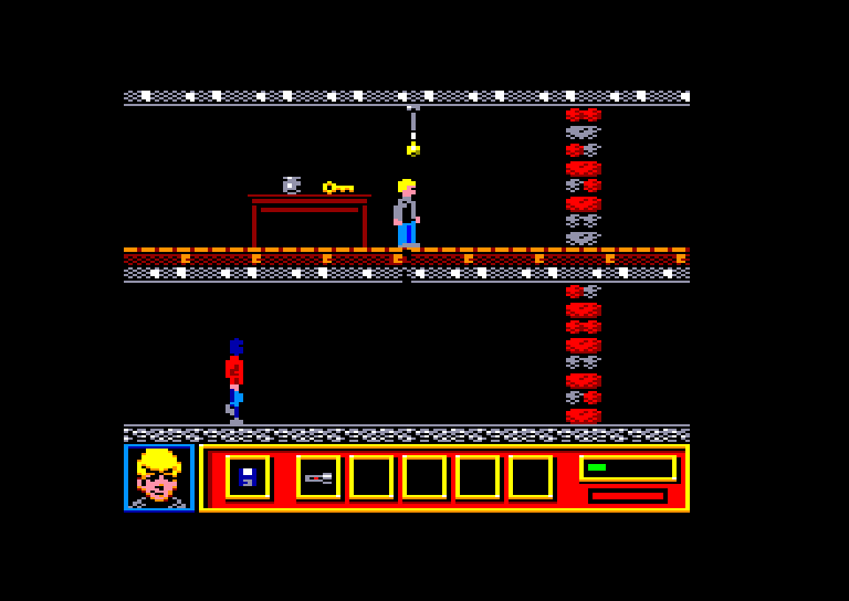 screenshot of the Amstrad CPC game Jonny quest by GameBase CPC