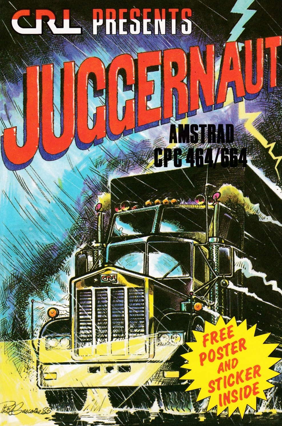 cover of the Amstrad CPC game Juggernaut  by GameBase CPC