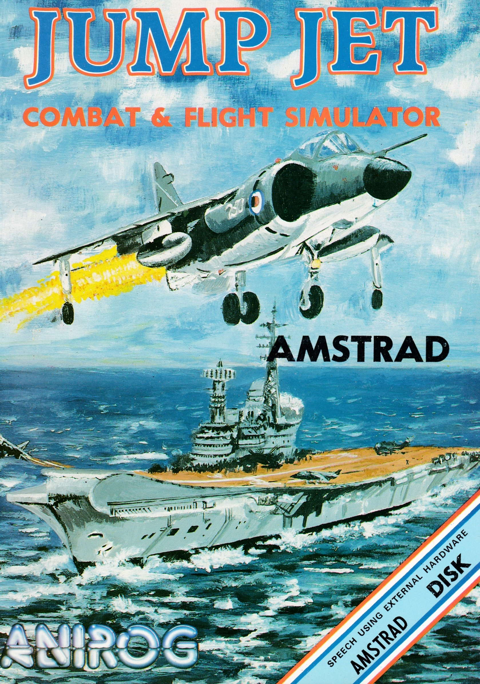 screenshot of the Amstrad CPC game Jump Jet by GameBase CPC