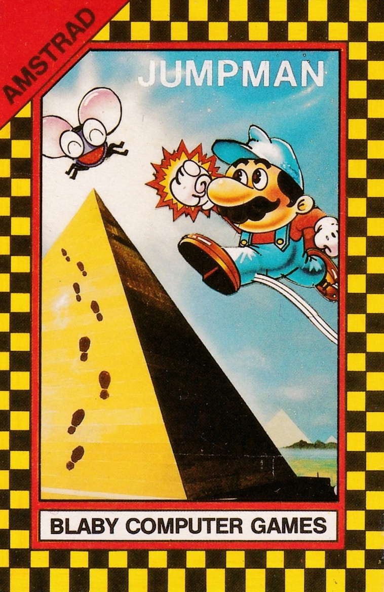 screenshot of the Amstrad CPC game Jumpman by GameBase CPC