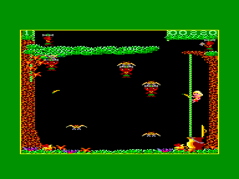 screenshot of the Amstrad CPC game Jungle Jane by GameBase CPC