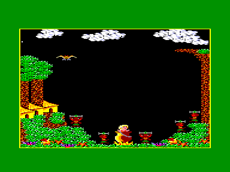 screenshot of the Amstrad CPC game Jungle Jane by GameBase CPC