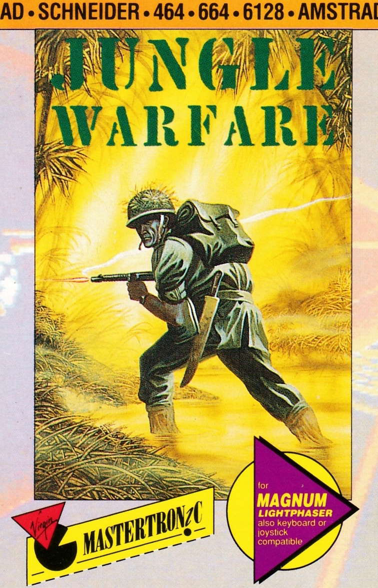cover of the Amstrad CPC game Jungle Warfare  by GameBase CPC