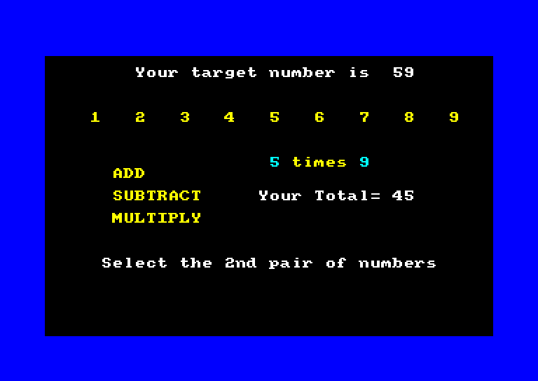 screenshot of the Amstrad CPC game Junior Plus by GameBase CPC