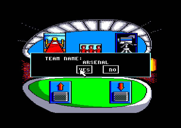screenshot of the Amstrad CPC game Kenny dalglish soccer manager by GameBase CPC