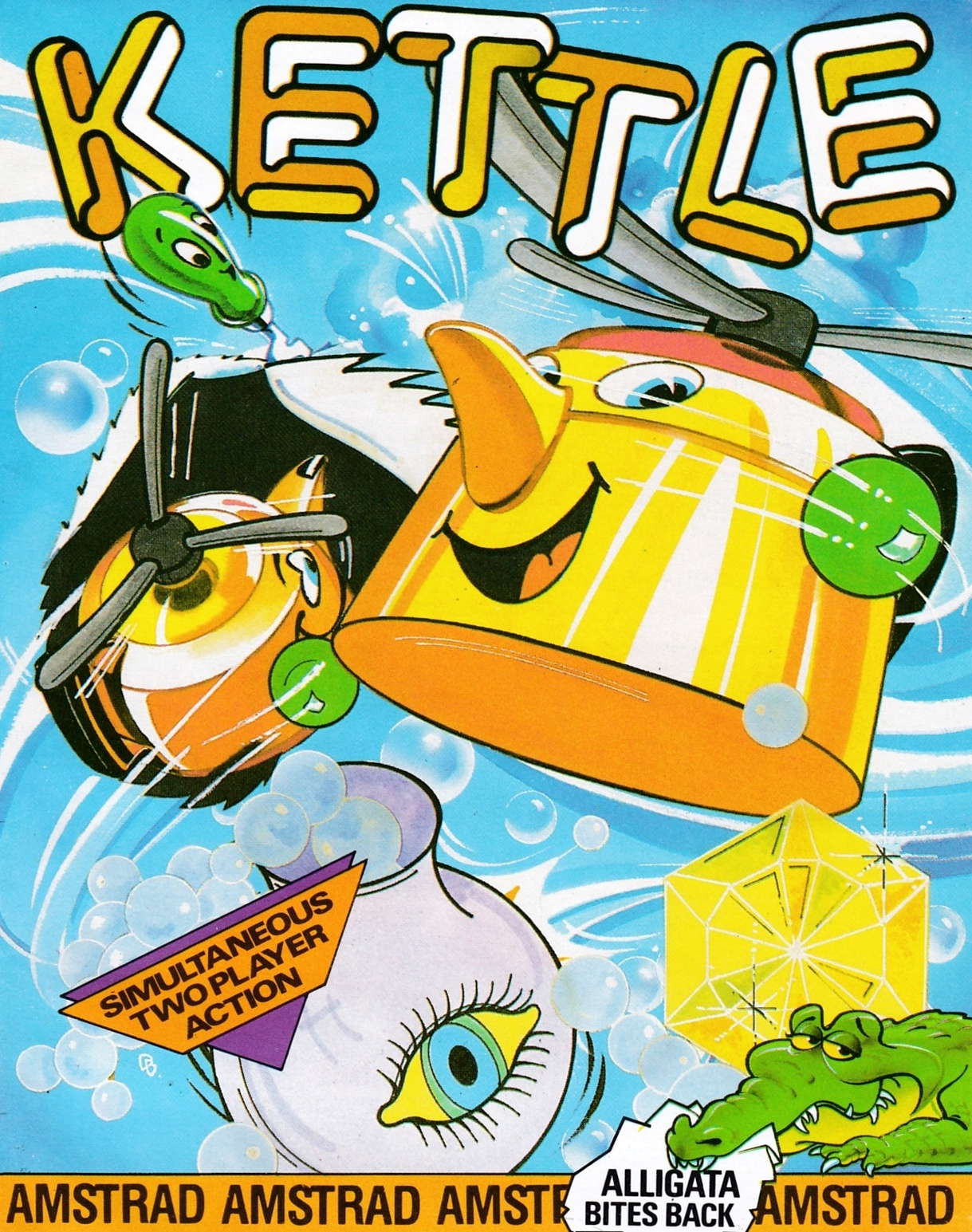 screenshot of the Amstrad CPC game Kettle by GameBase CPC