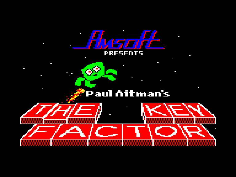 screenshot du jeu Amstrad CPC Key factor (the)