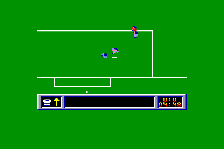 screenshot of the Amstrad CPC game Kick off 2 by GameBase CPC